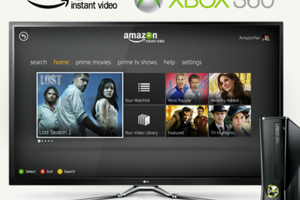 Amazon Instant Video now on Xbox 360