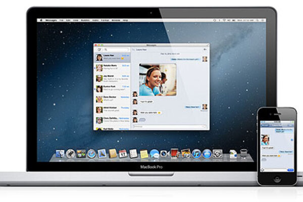 Apple shows off Mac OS X Mountain Lion