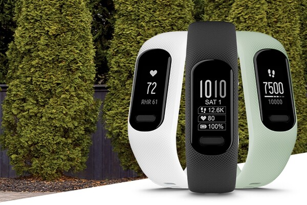 Garmin vívosmart 5 -aktiivisuusranneke tarjoaa yksinkertaisen ratkaisun hyvinvoinnin seurantaan