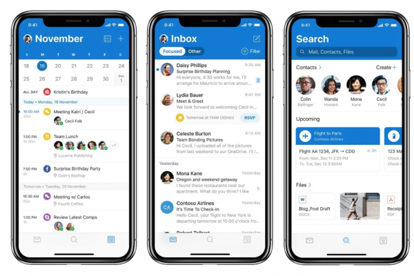 Outlook päivittyy iPhonella – Uusi ulkoasu