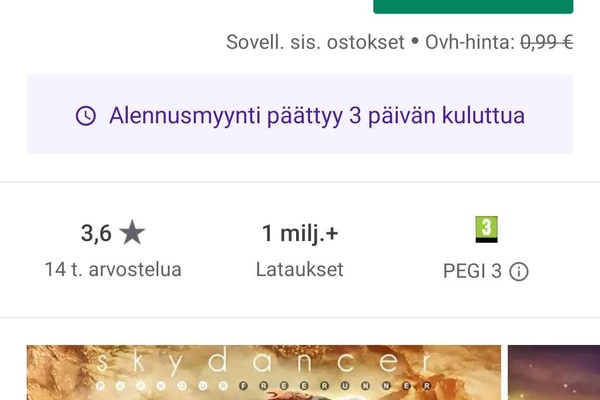 Etsitkö pelattavaa Androidille? Nämä pelit ovat juuri nyt ladattavissa ilmaiseksi rajoitetun ajan
