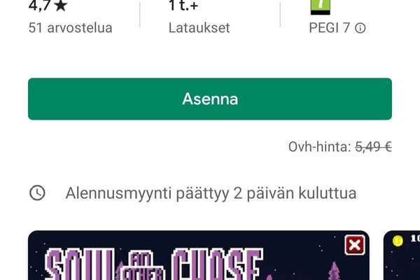 Google Play -sovelluskaupan parhaat tarjoukset ja uutuudet marraskuussa