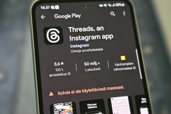 Kiertoteitse hankittu Threads ei enää välttämättä toimi EU-alueella