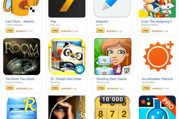 Amazon starts large sale in its Android Appstore 