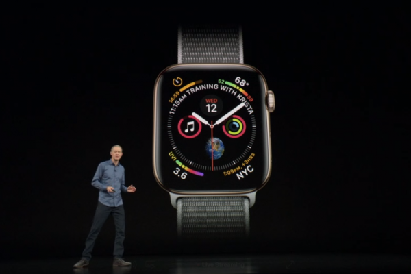 Apple esitteli kokonaan uusitun Apple Watchin, ensimmäinen EKG-kuluttajalaite markkinoilla