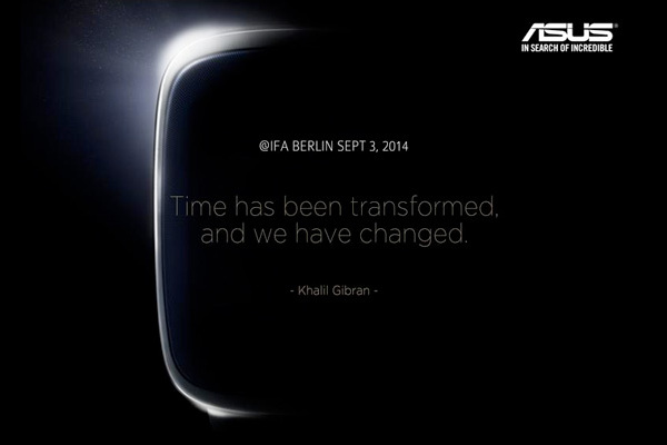 Asus teases smartwatch launch for September 3rd