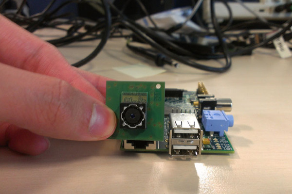 Raspberry Pi mini-PC getting camera module