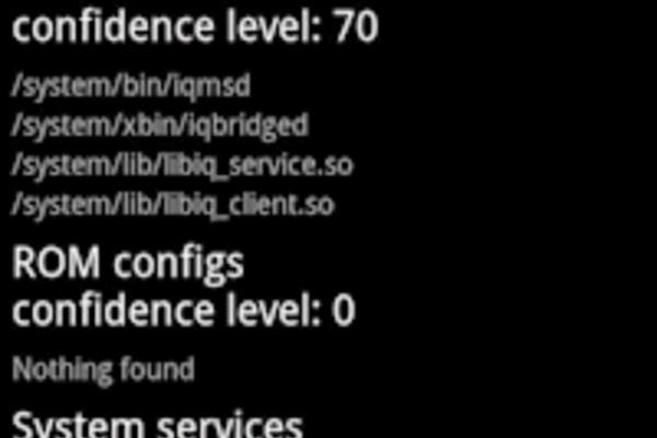 Android app checks for Carrier IQ software