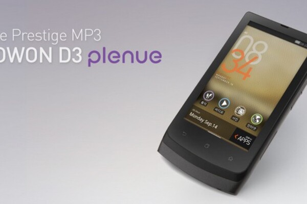 Cowon launches Android-based D3 Plenue PMP