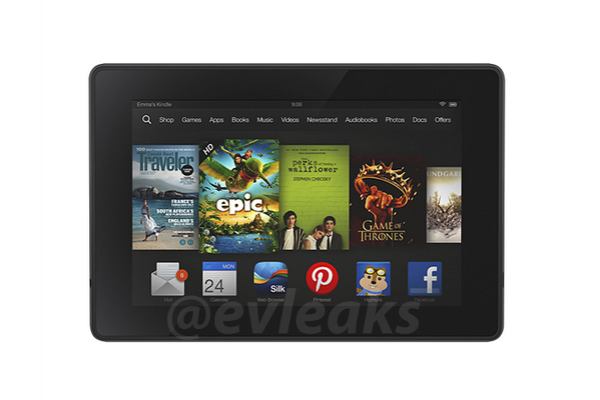Here comes the updated Amazon Kindle Fire HD