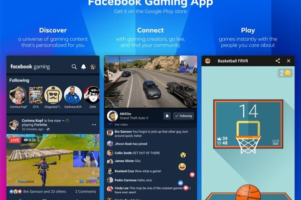 Facebook Gaming -sovellus saapui ladattavaksi Androidille