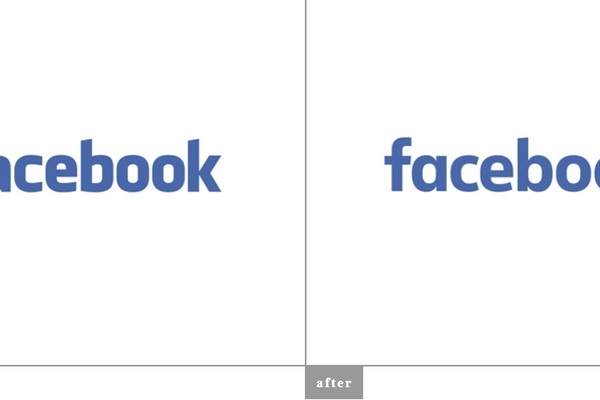 Facebook changes its logo, kinda