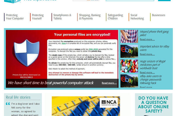 Head of UK's cyber-security website 'sorry' after it crashes