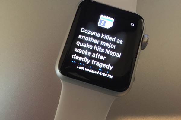 Google launches first Apple Watch app