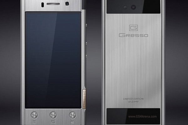 Gresso unveils titanium Android phones, starting at $1800 