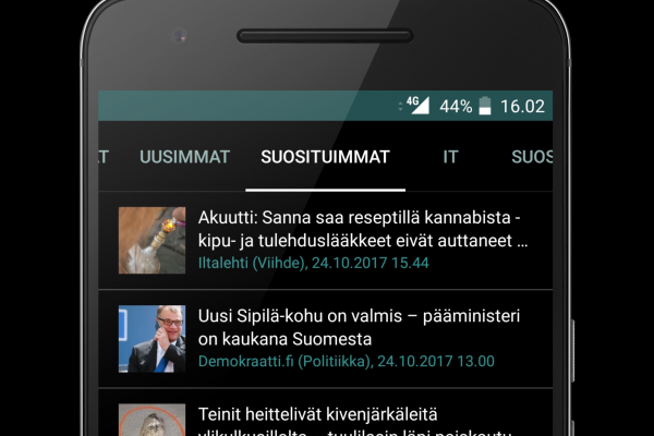 Kotimainen, käyttäjien rakastama Androidin uutissovellus päivittyi - 64-bittisyys käyttöön