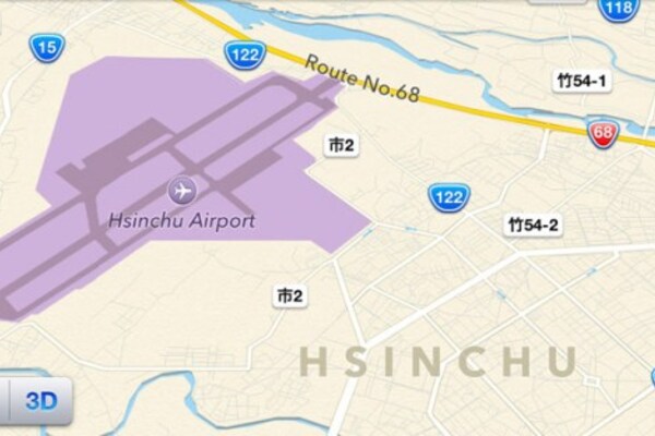Taiwan asks Apple to blur some Apple Maps images