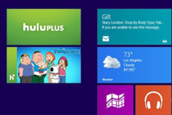 Windows 8 getting dedicated Hulu Plus app