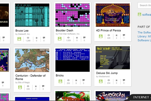 Internet Archive makes 2388 MS-DOS games free to play
