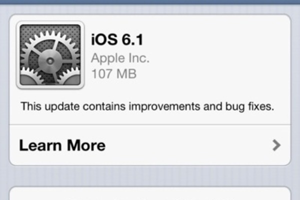 Apple releases iOS 6.1