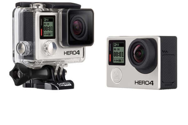 GoPro unveils two new high-end cameras: Hero4 Black and Hero4 Silver