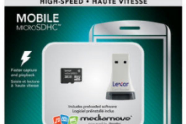 CES 2011: Lexar Media shows 32GB high-speed microSDHC card