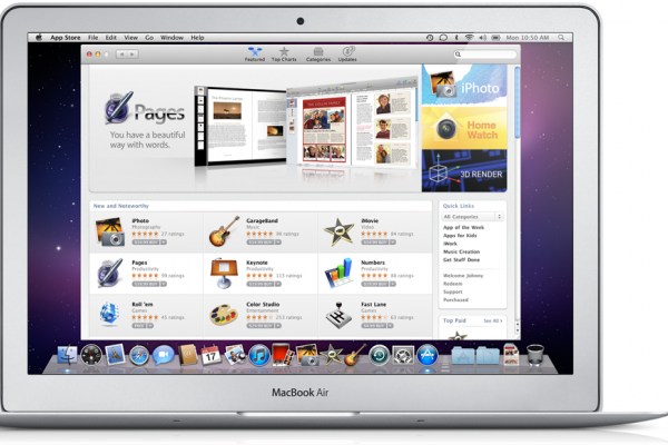 Apple unveils Mac App Store