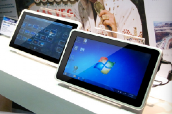 CES 2011: MSI shows Android, Windows tablets
