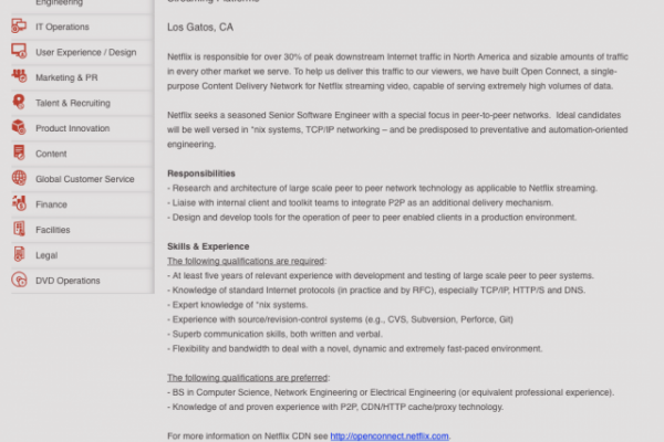 Is Netflix investing in massive scale P2P technology?