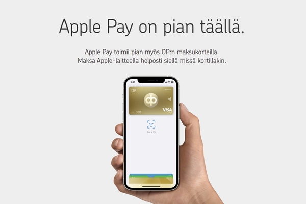 Vihdoinkin: Apple Pay toimii nyt Osuuspankkien korteilla
