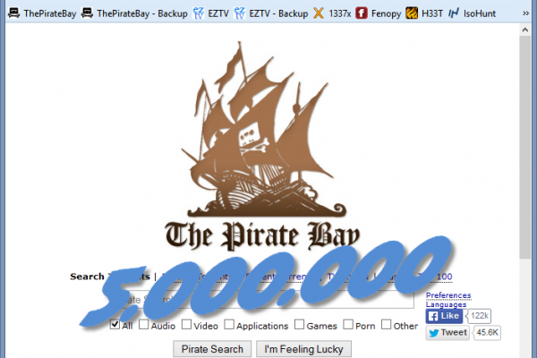 PirateBrowser reaches 5 million downloads