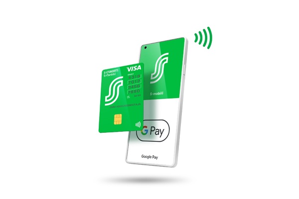 Vuoden testailu tuotti tulosta: S-Pankki tukee nyt Google Pay -maksutapaa