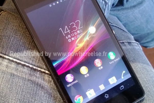 Sony Xperia Z Ultra esintyy ensimmäistä kertaa näyttö päällä