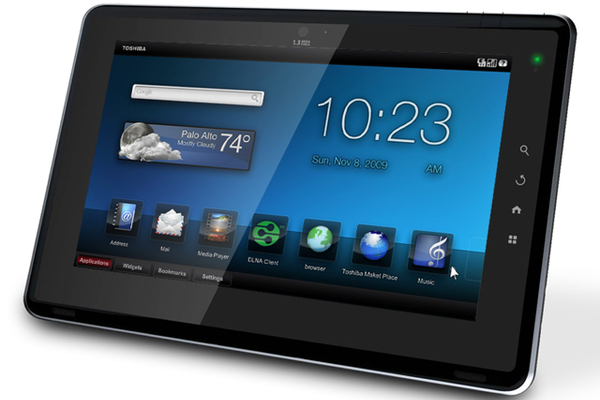 Toshiba Folio 100 tablet now available