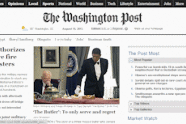 Washington Post site hacked by Syrian group