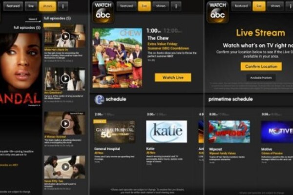 Disney adds ABC livestreaming app to Kindle