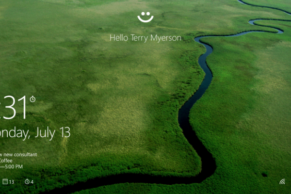 Windows 10 getting biometric authentication support including iris scan