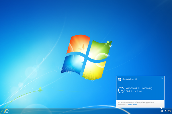 Windows 10 is coming July 29th