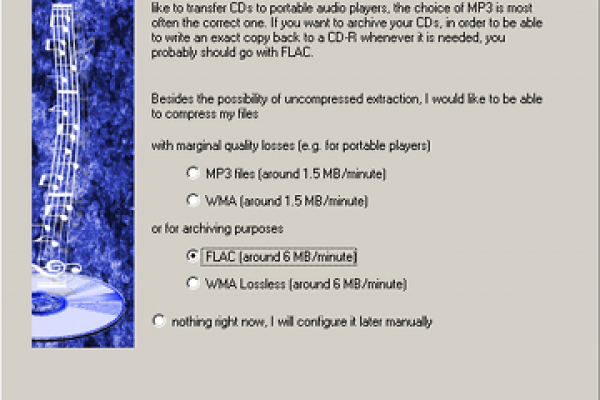 rip cd to flac windows media player vs eac