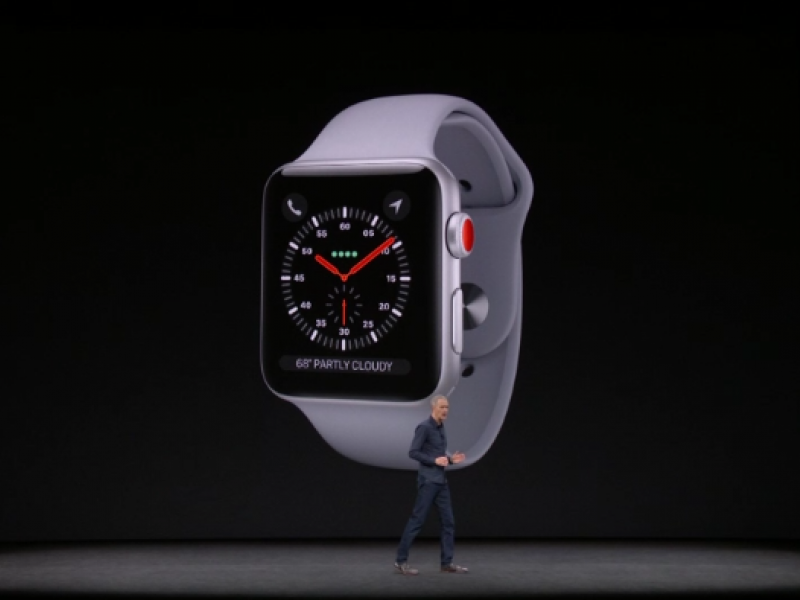 Apple esitteli Watch Series 3:n – Kauan kaivattu ominaisuus vihdoin mukana  - Puhelinvertailu