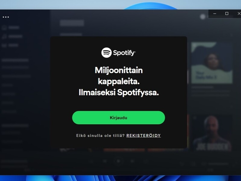 Spotify asentui yllättäen Windows-koneisiin - AfterDawn