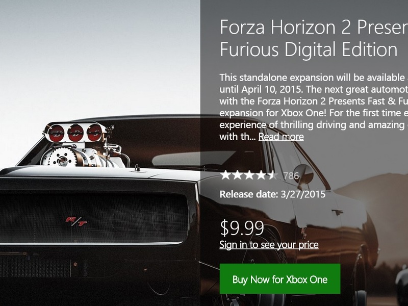 Forza horizon 2 can't be purchased online for some reason? : r/xboxone